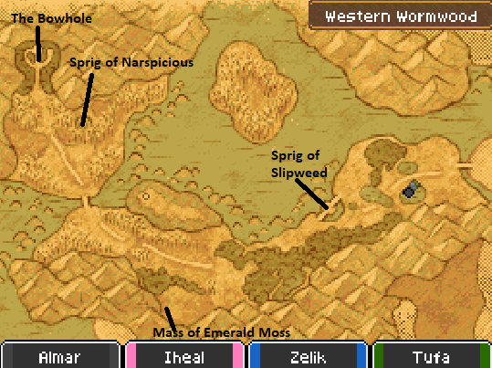 Western Wormwood Map Locations